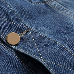Vente en gros, logo personnalisé, veste en jean pour hommes, veste en jean respirante pour hommes pour usage extérieur - Product Image 5
