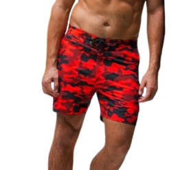 กางเกงขาสั้นตาข่ายพิมพ์ซับลิเมชันสำหรับฤดูร้อนกางเกงขาสั้นลายตาข่ายสองชั้นออกแบบสีโลโก้ได้ตามต้องการ - Product Image 4