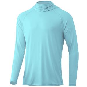 Sudadera de Pesca Personalizada al por Mayor, Ropa de Pesca para Hombre, Sudadera con Capucha, Protección UV, Manga Larga, con Polaina para el Cuello - Product Image 2