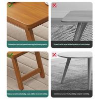 Table basse pliable OEM ODM Wabi Sabi pour hôtel, villa, appartement, projet commercial, sur mesure, en gros, directement de l'usine