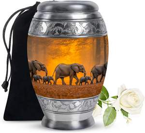 Elephant Adult <b>Urns</b> for Human Ashes for Mom Cremation Adult Ash Women <b>Urn</b> <b>Large</b> Male Adult Custom Size Funeral Supplies <b>Urn</b> - Product Image 1
