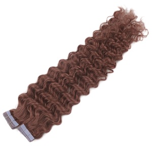Vente chaude personnaliser le ruban dans les cheveux extension de cheveux humains bruts 100% bande de cheveux indiens bruts naturels Ins - Product Image 5