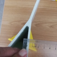 Poutre de support en fibre de verre pour plancher à lattes en plastique pour porcs - Poutre d'élevage en FRP anti-corrosion - Vente d'usine