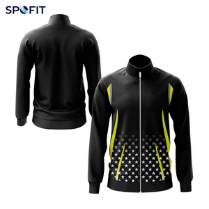 Chaqueta Deportiva Sublimada para Hombre, Secado Rápido, Cierre de Cremallera, Ligera, 100% Poliéster, Chaquetas Sublimadas Personalizadas, Logotipo Personalizado OEM - Product Image 2
