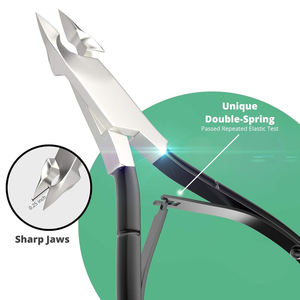 Coupe-ongles pour cuticules en acier inoxydable, manche de couleur personnalisée, coupe-ongles pour manucure - Product Image 6