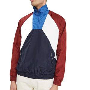 Chaqueta Cortavientos Personalizada para Hombre con Cuello Alto, Logotipo Frontal, Capucha, Transpirable y Resistente al Viento, Ropa de Exterior de Pakistán - Product Image 1