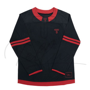 High Quality Custom Made Men's Ice Hockey Jersey with Professional Printing 100% <b>Polyester</b> Breathable & Quick Dry - Product Image 3