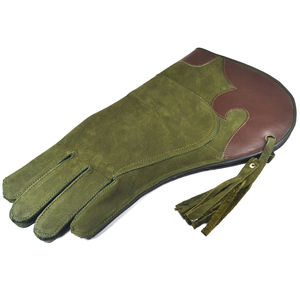 Guantes de cetrería de doble capa de piel de vacuno |   Guante de Cuero Suave para el Entrenamiento de Aves, para el Manejo de Águilas, Halcones y Halcónes Reales - Product Image 3