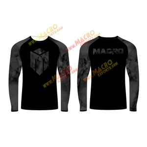 Chemise de compression BJJ MMA pour hommes de haute qualité de l'usine directe Rashguard vente chaude maillots de bain longue durée - Product Image 1