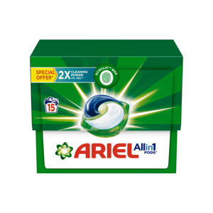Detergente en polvo Ariel Active Clean con frescura Febreze en cajas a granel para cadenas minoristas - Product Image 1
