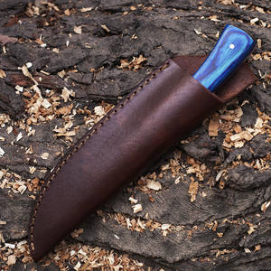 Navaja de Bolsillo de Acero de Damasco D2 Hecha a Mano OEM 2023, para Caza, Supervivencia, Camping, Mango de Madera Pakka de Alta Calidad, Grado Industrial, 3 Años - Product Image 5