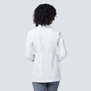 Blouse de laboratoire légère unisexe, design classique, coupe moderne confortable, tissu tissé polyester/coton, détection des aiguilles - Product Image 6