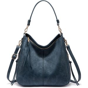 Bolso de Mano de Cuero Vacuno de Lujo para Mujer, Bolso de Hombro de Cuero Genuino Suave - Product Image 1