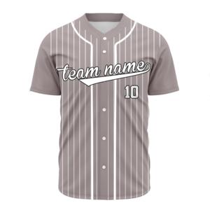 Fabricant pakistanais de maillots de baseball et softball personnalisés entièrement sublimés et boutonnés - Product Image 5