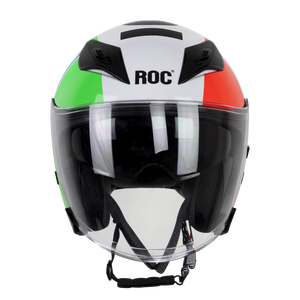 Casque ouvert Royal R68 fabriqué au Vietnam taille XL Protection ABS double visière mécanisme de dégagement rapide nouvel intérieur rembourré - Product Image 6