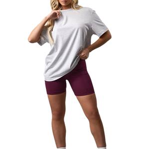 Short de sport confortable à séchage rapide pour les femmes en gros couleur unie Sweat Wear Shorts femmes Shorts respirants - Product Image 6