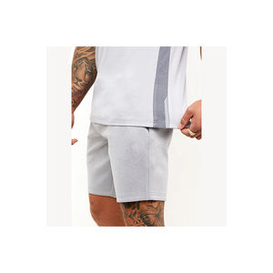 Ensemble court décontracté d'été 100 % coton tricoté pour homme, séchage rapide, conception de logo personnalisé, créez votre propre style, bon prix, marque privée, vente en gros - Product Image 6