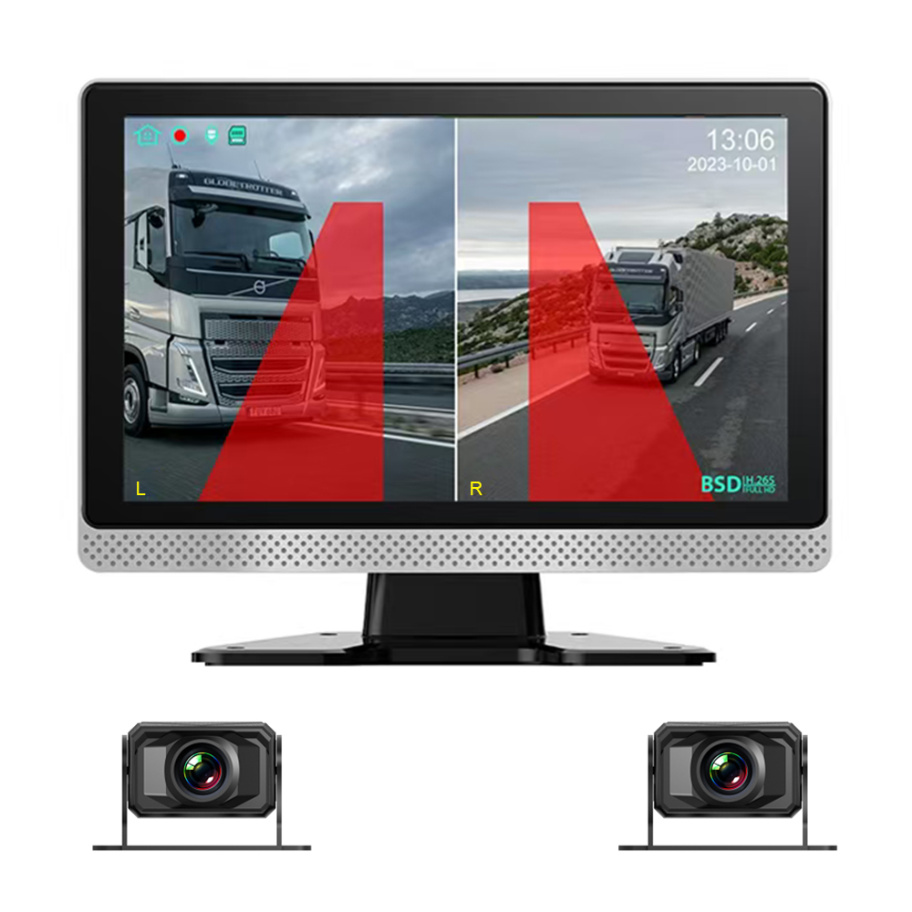 Pantalla negra de 7 pulgadas + 2 cámaras