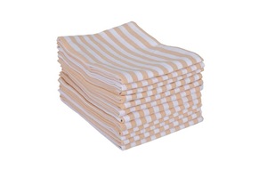 100% Cotton Golf Stripe Pattern Kitchen <b>Towel</b> Quick-Dry and Sustainable for Home Use Blue Checkered Woven Technics - Product Image 2