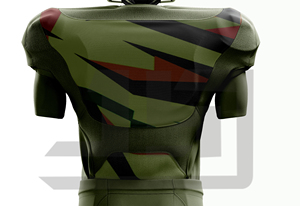 Ensemble de maillot et pantalon de football américain personnalisé JAMEZ SPORTS, uniforme athlétique respirant, tissu à séchage rapide, entraînement d'équipe, match de ligue - Product Image 6