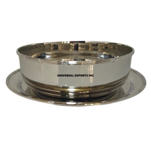 <b>Wedding</b> Decorative Metal <b>Chocolate</b> Bowl Silver plated Handmade Dessert Bowl Round Shape Luxury New <b>Chocolate</b> Bowl - Product Image 4