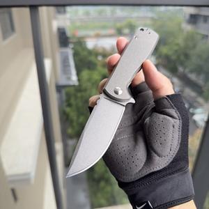 Cree un diseño de cuchillo personalizado para su cuchillo plegable de titanio en la fabricación de cuchillos de Bajo MOQ - Product Image 2