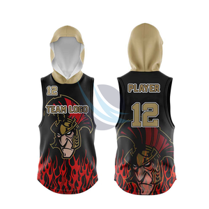 Uniforme de football américain 7 contre 7 tendance à capuche et compression, uniforme d'équipe de ligue, uniforme de football américain 7 contre 7 personnalisable, ensemble de maillot de football américain 7 contre 7 - Product Image 2