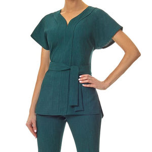 Uniforme de Trabajo para Esteticista, Túnica de Masaje Tailandés, Impermeable, Tallas Grandes, Uniformes de Spa de Poliéster para Mujer - Product Image 1