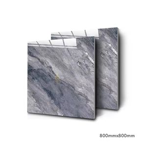 Carrelage de sol intérieur antidérapant résistant aux acides, vitrifié poli, 800x800 mm, épaisseur 10 mm, pour centre commercial et supermarché - Product Image 2