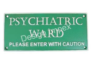 Plaque décorative en métal, en fonte, pour signalisation générale, artisanat mural, plaque murale en métal, prix de gros - Product Image 4