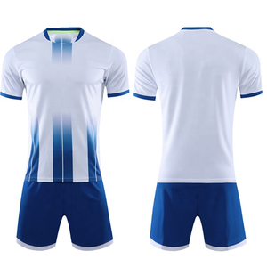 Venta caliente clásico personalizar fútbol Jersey Kits para niños uniforme de fútbol de rayas de alta calidad - Product Image 4