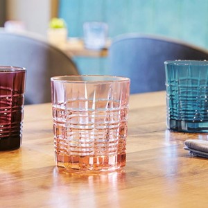 Vaso Brixton Pink Glass Lowball de 300 ml - Product Image 3