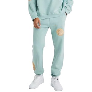 ชุดวอร์มสองชิ้นขนาดใหญ่พิเศษสำหรับผู้ชายในฤดูหนาวเสื้อฮู้ดแบบสวมหัวปักลายบ็อกซี่3D ตามสั่ง - Product Image 4