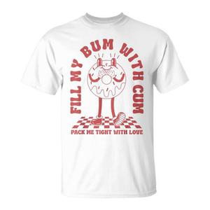 T-shirt unisex da adulto a maniche corte con scollo rotondo e stampa serigrafica dal design divertente - Product Image 1