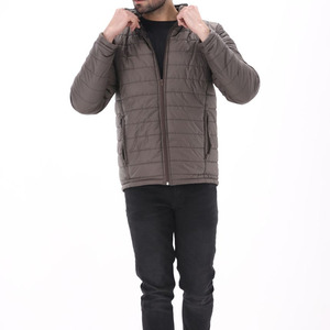 Chaqueta acolchada de Invierno para mujer con logotipo bordado personalizado, abrigos cálidos con plumas de pato, relleno de burbujas para exteriores, novedad de 2025 - Product Image 4