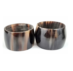 53 Anillos de Servilleta de Cuerno de Búfalo Elegantes y Modernos para Mesa de Comedor de Boda, Anillos de Servilleta Personalizados, Vajilla Ecológica - Product Image 3