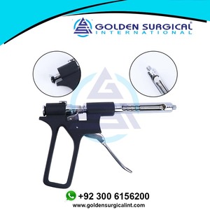 Pistola jeringa Dental 1 Juego de acero inoxidable tipo de prensa cuantitativa jeringa 1,8 ml instrumento quirúrgico Dental - Product Image 4