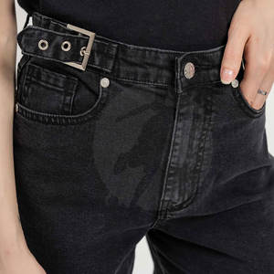 En venta al por mayor de las mujeres Jeans Shorts Casual Wear Custom Jeans Pantalones cortos de las mujeres Precio de fábrica Material sólido para la venta - Product Image 6