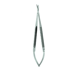 Microtijeras Premium de 7 pulgadas para cirugía plástica de precisión, mango de pelota de golf con hoja curva de acero inoxidable accionada por máquina - Product Image 3