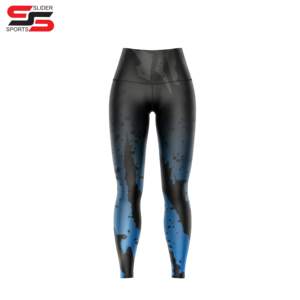 Leggings personnalisés sublimés, taille haute, respirants, pantalons de yoga, collants de sport et de fitness - Product Image 4