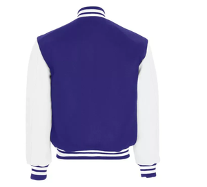 New Design Winter Fashion Loose <b>Varsity</b> <b>Jackets</b> with Chenille Patches Front Logo Letterman College <b>Bomber</b> Baseball Style for <b>Men</b> - Product Image 4