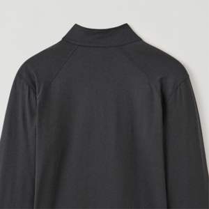 Camisa personalizada de manga larga para hombre, vestido profesional antiarrugas y sin planchado, camisa negra de seda helada de gama alta para negocios a la moda - Product Image 2