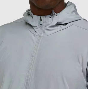 Chaquetas Cortavientos Deportivas para Hombre, Personalizadas con Logotipo, Transpirables, Ligeras, 100% Poliéster, para Uso Casual de Otoño, Venta al Por Mayor - Product Image 4