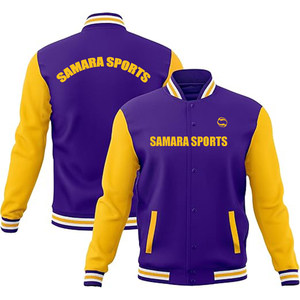 Chaqueta personalizada Lettermen con diseño único Material de plumón cómodo La mejor calidad y chaqueta para hombre - Product Image 1