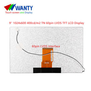 <strong>16</strong>:9 Type High Resolution 1024*600 TFT <strong>LCD</strong> <strong>Display</strong> 9 Inch LVDS Interface TN <strong>LCD</strong> <strong>Module</strong> - Product Image 4