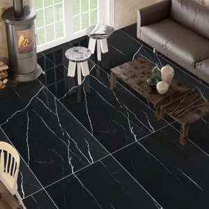 แผ่นกระเบื้องพอร์ซเลนขนาดใหญ่80x240ซม. แผ่นหินอ่อนขัดสีกระเบื้องท็อปเคาน์เตอร์ห้องครัวหินอ่อนสีดำหินอ่อน - Product Image 4