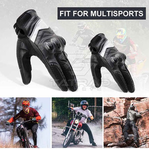 Guantes de Carreras al por Mayor con Diseño Personalizado, Transpirables, de Secado Rápido, para Deportes al Aire Libre, de Dedo Completo, Ligeros, Duraderos, de Cuero con Cierre de Gancho y Bucle - Product Image 6