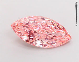 2.00 Marquise CUT Pink VS VVS Lab ปลูกเพชรแบบหลวม - Product Image 1