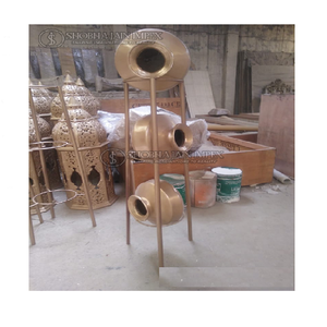 Modern Wooden Matka <b>Stand</b> for Wedding Decor - Product Image 1