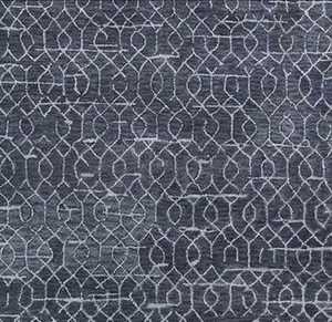 Ballard Royal Landon Beige 100% Alfombra de área de lana Estilo parsiano hecho a mano Patrón abstracto con mechones Tamaño personalizado para ejercicio de picnic - Product Image 2